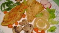 Ringa Balığı ve Mantar Salatası