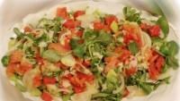 Soslu Semizotu Salatası