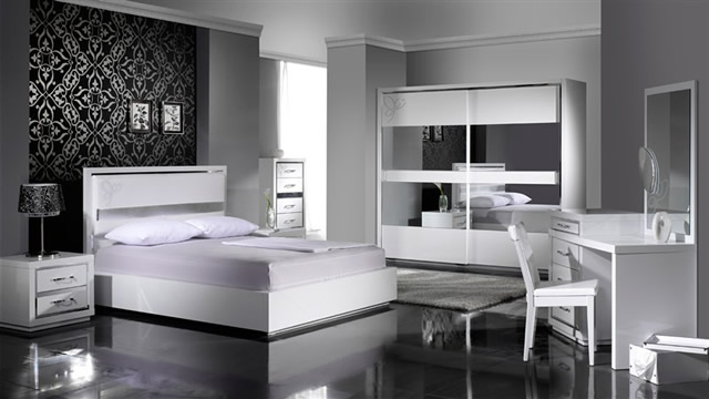 İstikbal Beyaz Yatak Odası Tasarımları